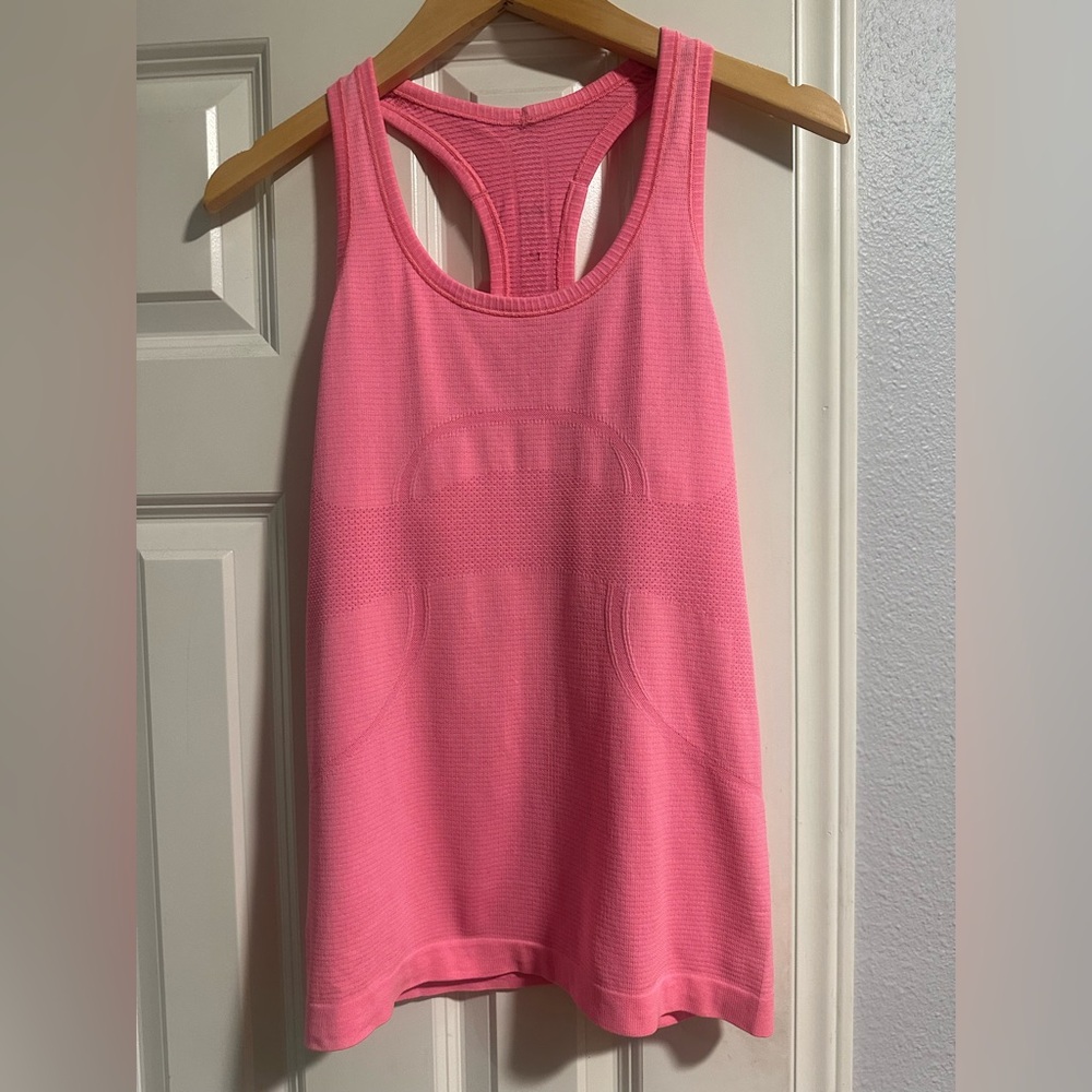 Lululemon Women's Pink Swifty Tank Top